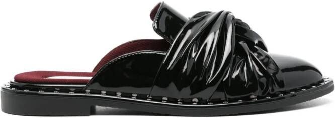 Stella McCartney Falabella Twisted Alter-Mat mules Black