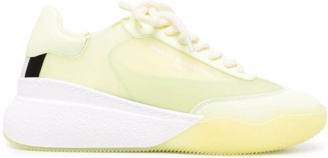 Stella McCartney Loop low-top sneakers Yellow