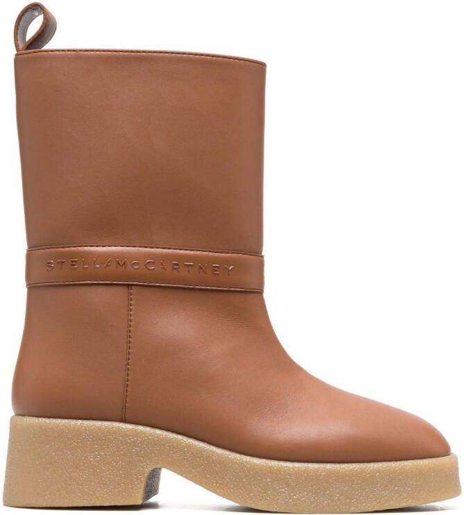 Stella McCartney Skyla mini ankle boots Brown