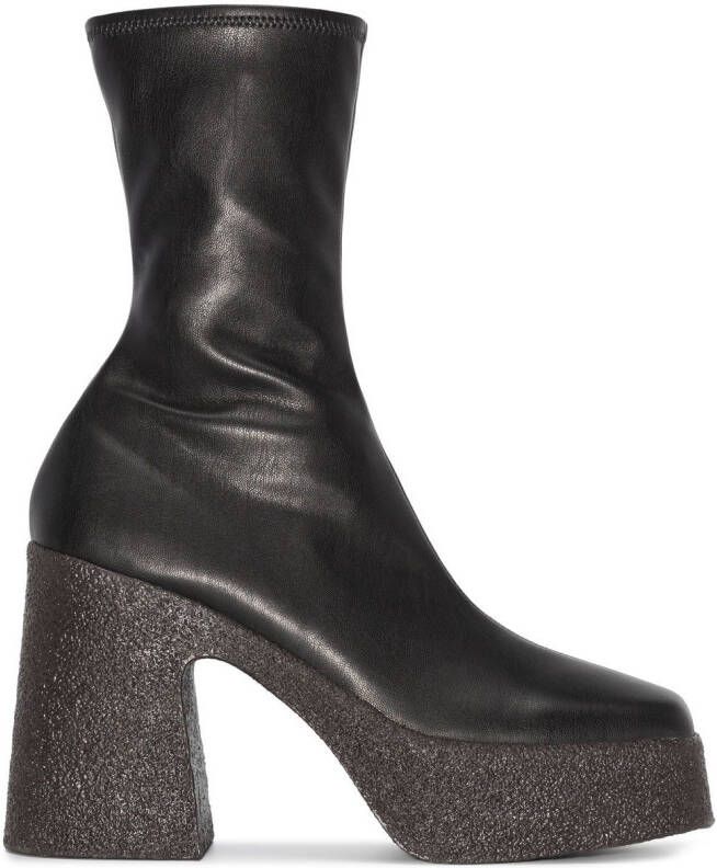 Stella McCartney Skyla stretch ankle boots Black