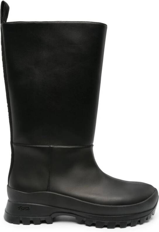 Stella McCartney Trace Tubo knee-length boots Black