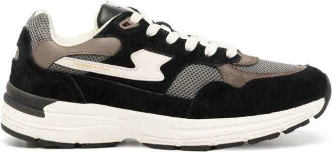 Stepney Workers Club Amiel S-Strike panelled sneakers Black