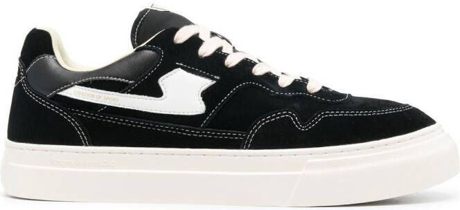 Stepney Workers Club low-top lace-up sneakers Black