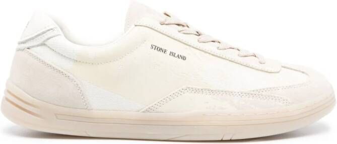 Stone Island ROCK suede sneakers Neutrals