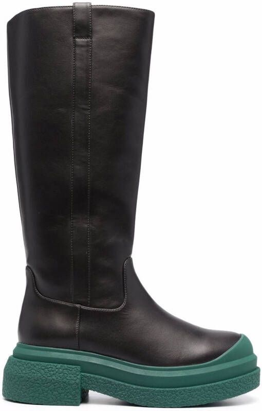Stuart Weitzman Charli calf boots Black