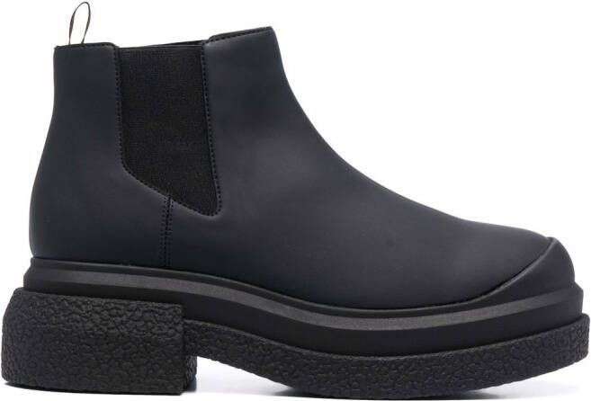 Stuart Weitzman Charli platform ankle boots Black