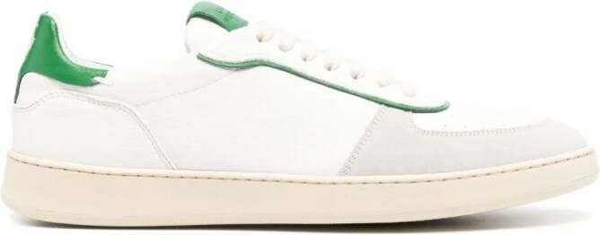 Stuart Weitzman Derby leather sneakers White