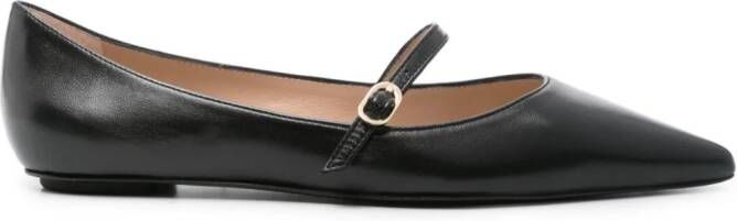 Stuart Weitzman Emilia leather loafers Black