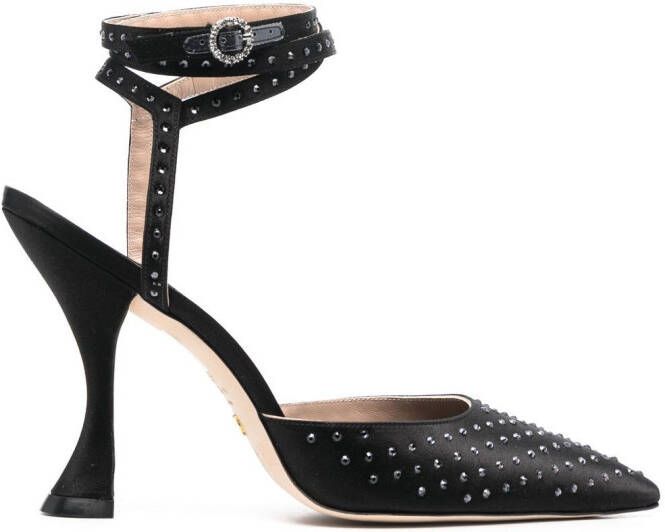 Stuart Weitzman Glam XCurve 100mm pumps Black