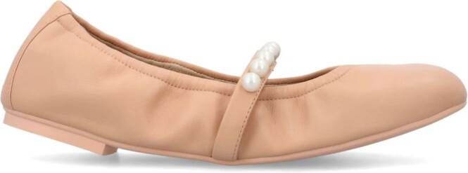 Stuart Weitzman Goldie ballerina shoes Neutrals