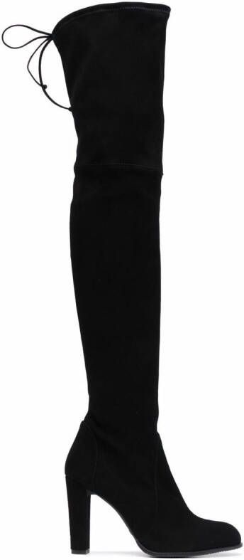 Stuart Weitzman Highland 120mm thigh-high boots Black