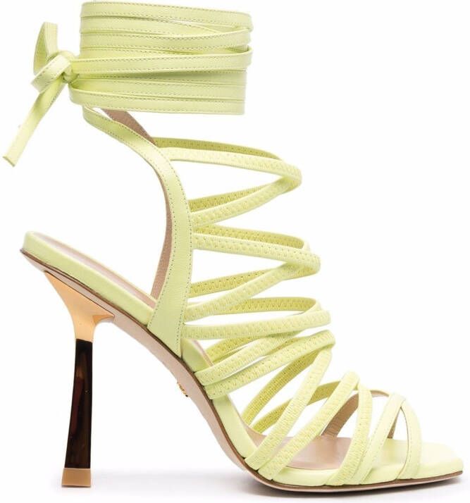 Stuart Weitzman Jaxie open-toe sandals Yellow