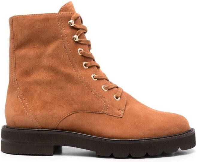 Stuart Weitzman Mila ankle boots Brown