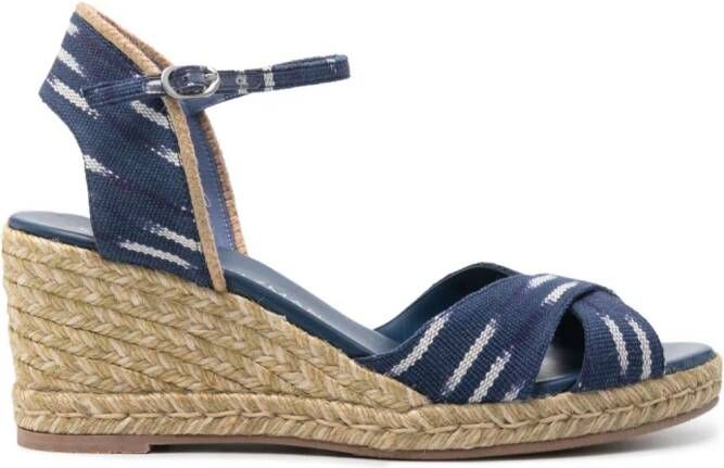 Stuart Weitzman Mirela II 80mm espadrilles Blue