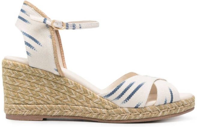 Stuart Weitzman Mirella II 80mm espadrille Neutrals