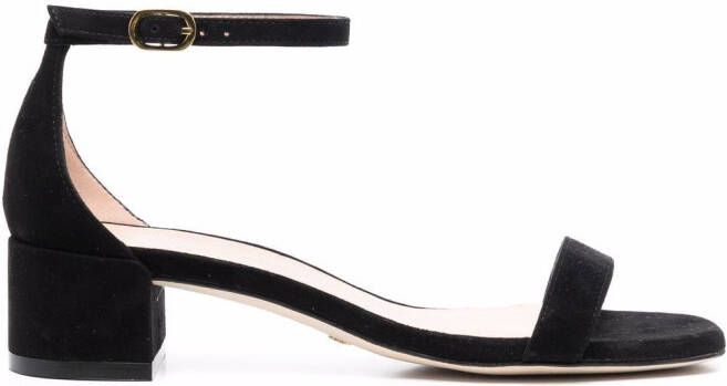 Stuart Weitzman Nudist 35 low-heel sandals Black