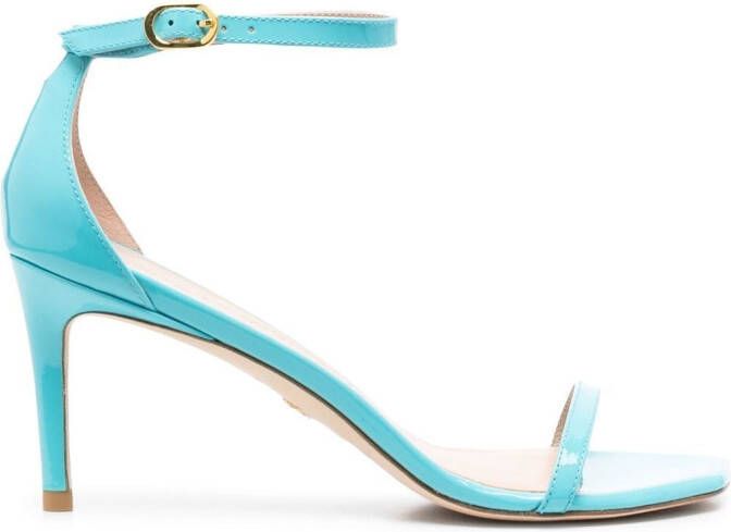 Stuart Weitzman Nudist 75 open-toe sandals Blue
