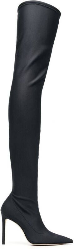 Stuart Weitzman over-the-knee stretch boots Black