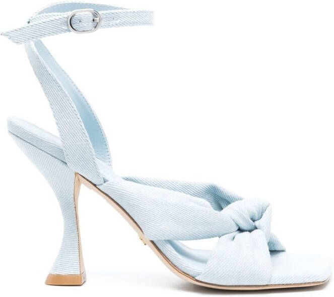 Stuart Weitzman Playa Angle Strap 100 sandals Blue