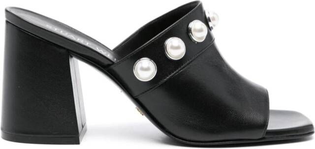 Stuart Weitzman 85mm Portia sandals Black