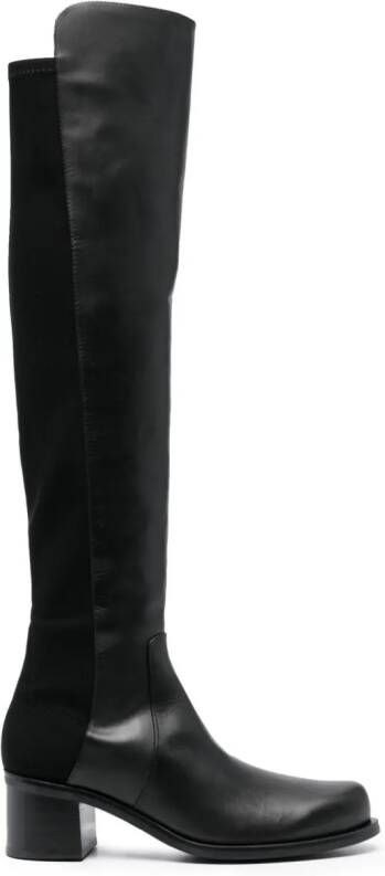 Stuart Weitzman Reserve Bold leather boots Black