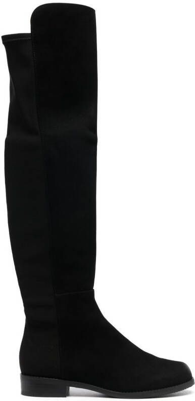 Stuart Weitzman Sleek Tall Boots Black