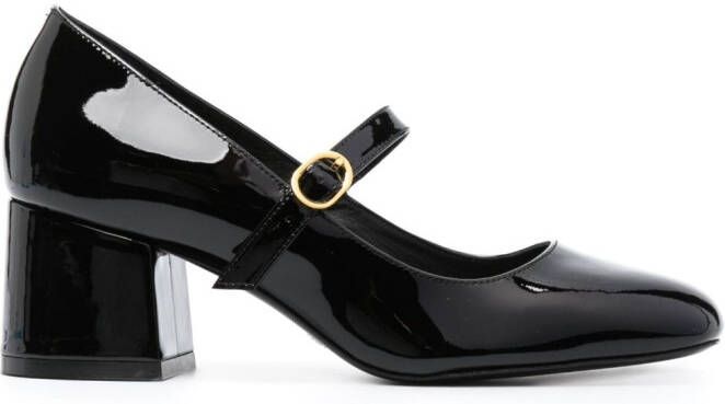Stuart Weitzman Skyhigh 65mm leather pumps Black