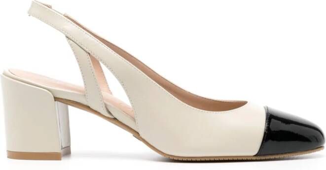 Stuart Weitzman Sleek 60mm slingback pumps Neutrals