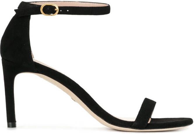 Stuart Weitzman stiletto sandals Black