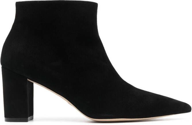 Stuart Weitzman Sue 75mm suede boots Black