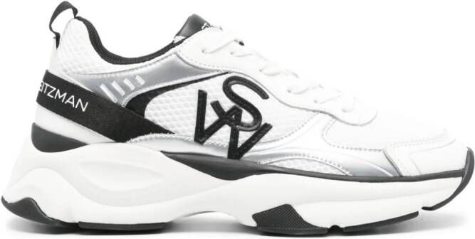 Stuart Weitzman SW logo-appliqué sneakers White