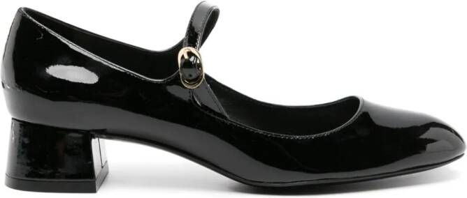Stuart Weitzman Vivienne 35mm patent-leather pumps Black