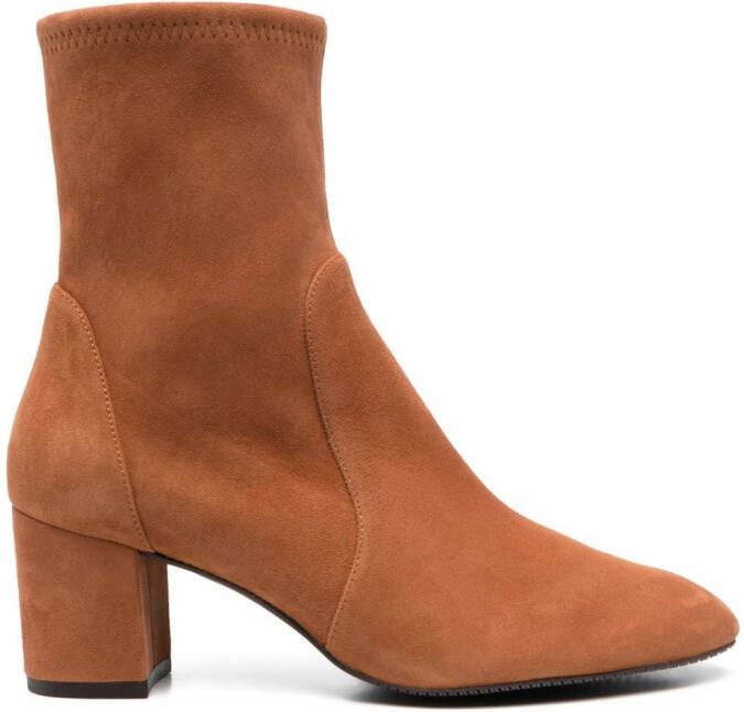 Stuart Weitzman Yuliana 70mm ankle boots Brown
