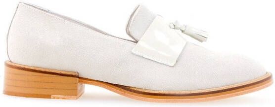 Studio Chofakian chamois loafers Grey