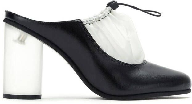 Studio Chofakian leather mules Black