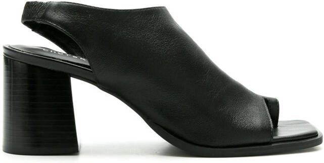 Studio Chofakian leather Studio 91 flat sandals Black