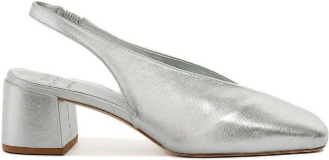 Studio Chofakian Scarpin Studio 45mm leather pumps Silver