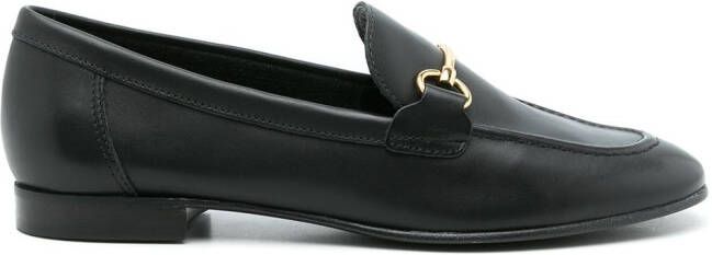Studio Chofakian Siena leather mocassins Black