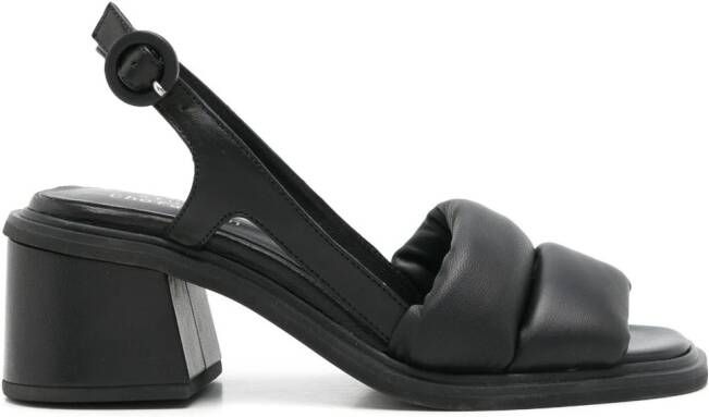 Studio Chofakian Studio 126 55mm leather sandals Black