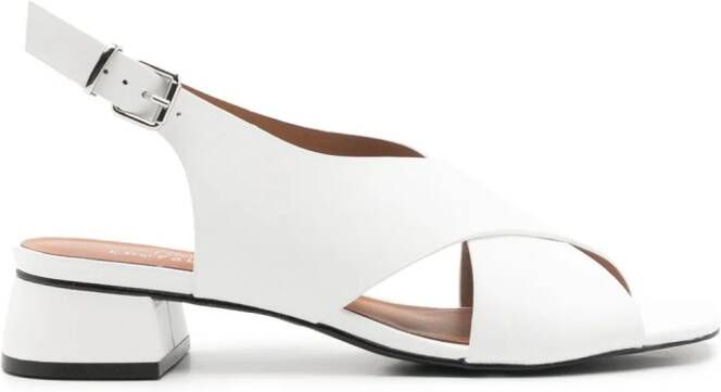 Studio Chofakian Studio 136 leather sandals White