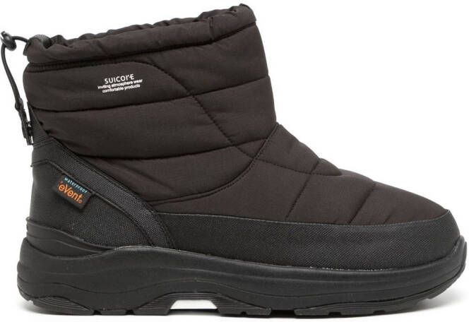 Suicoke Bower padded snow boots Black