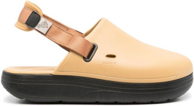 Suicoke 40mm Cappo slingback mules Neutrals