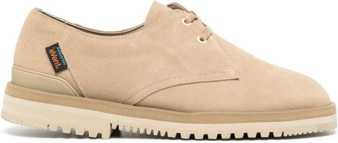 Suicoke Dare Sevab suede derby shoes Neutrals
