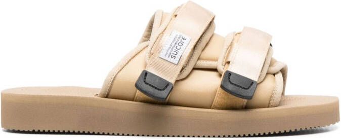 Suicoke MOTO-Cab padded-interior slides Neutrals