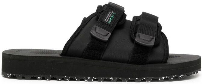Suicoke moto-cab strappy sandals Black