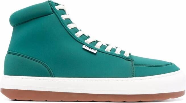 Sunnei chunky-sole high top sneakers Green
