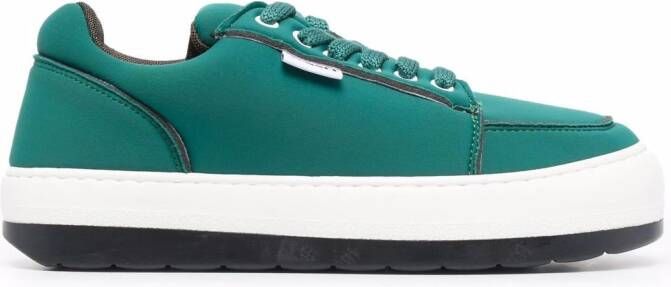 Sunnei chunky-sole low top sneakers Green