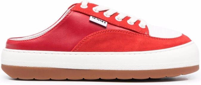 Sunnei Dreamy slip-on sneakers Red