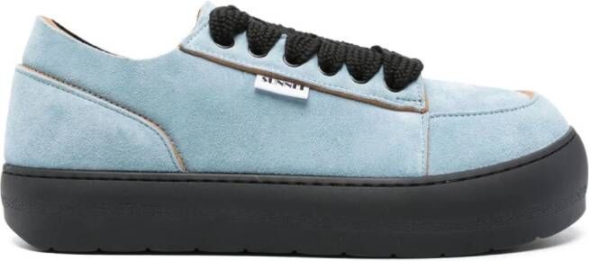 Sunnei Dreamy suede sneakers Blue