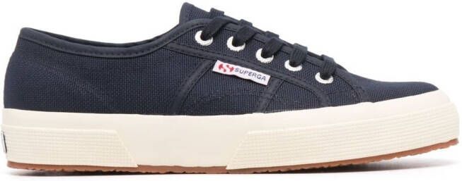 Superga lace-up low-top sneakers Blue